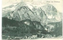 Gruss aus Wildhaus, gelaufen 1905