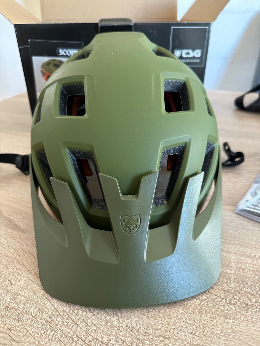 Caschi: Velo TSG - HELMET - SCOPE GRAPHIC DESIGN - ARMY MOSS-ORANGE – Nuovo e nell'imballaggio originale da Buchrain venduto da ant_7tbz 3