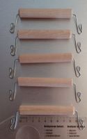 5 Paketträger / Pakettragegriff aus Holz / neu