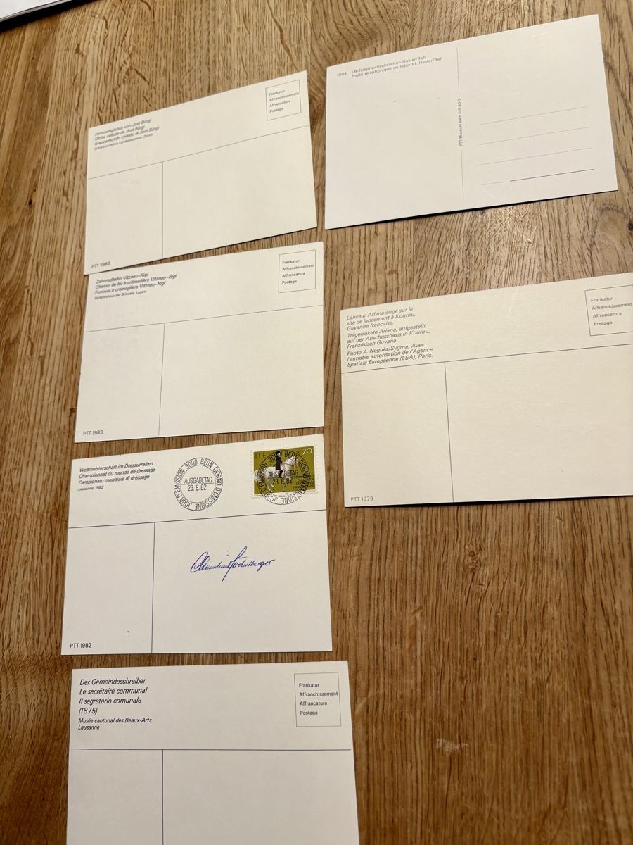 Cartoline postali: Alte Ansichtskarten, Sonderausgaben, Vintage Karten, 6 Stk – Usato da Gossau SG venduto da Dobby1974 1