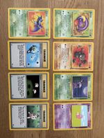 8 Pokemon Karten Fossil Set
