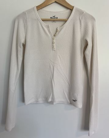 HOLLISTER - henley, longsleeve shirt S