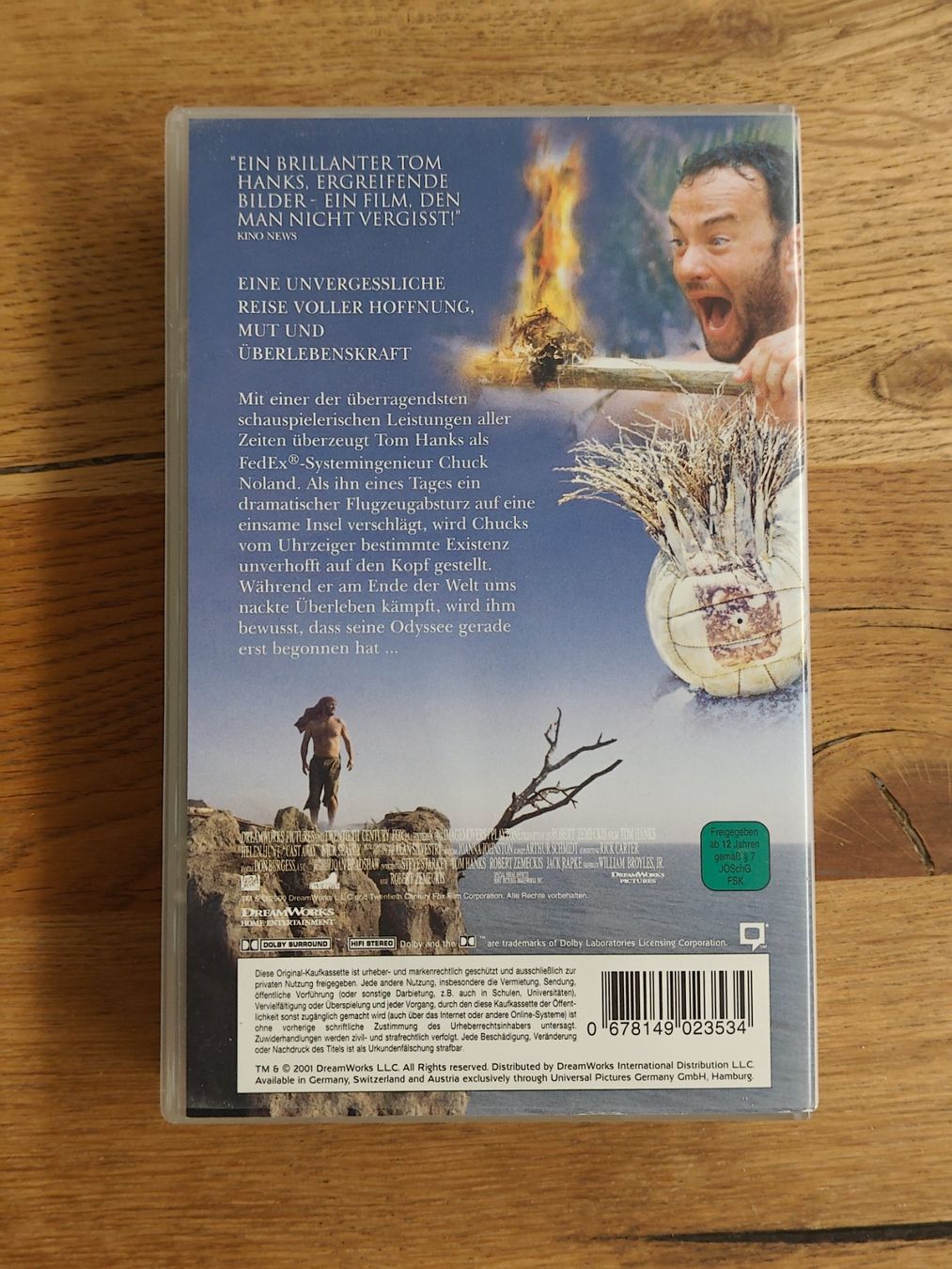 Alle VHS: Cast Away / Verschollen - Videokassette VHS – Gebraucht aus Birr von DisDas 1