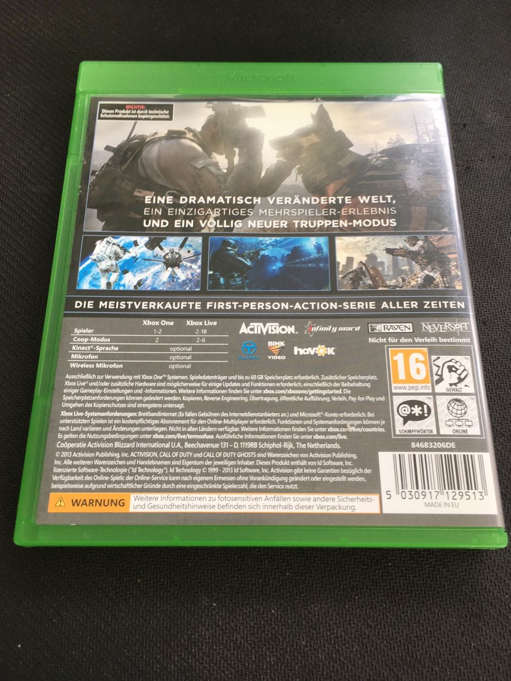 Microsoft Spiele: Call of Duty Ghosts - Xbox One – Gebraucht aus St.Gallen von MedienJoe 2