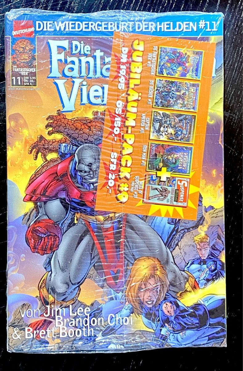 Fumetti: Original Verpackt: Die Fantantastischen Vier – Nuovo e nell'imballaggio originale da Zuerich venduto da SonderArt-Wertgut