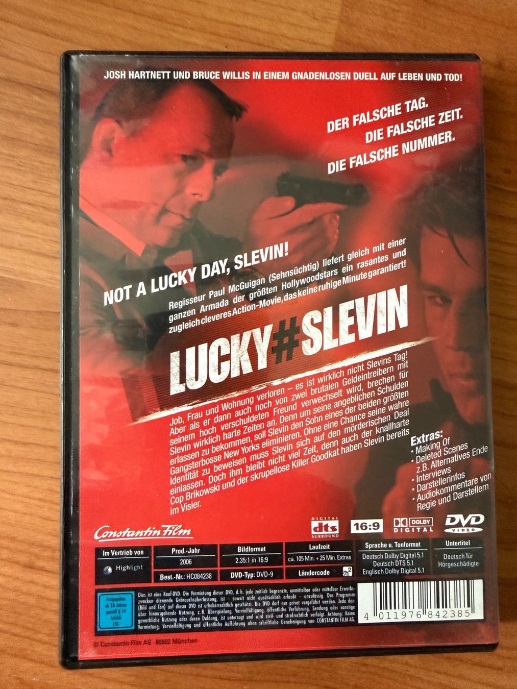 Tutti i DVDs: Lucky Number Slevin – Usato da Wängi venduto da squirrelwoman 1