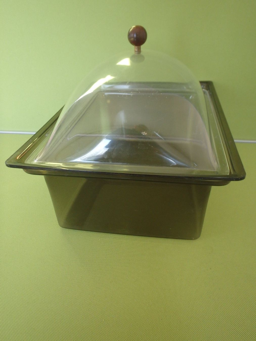 Plateaux: grosse Plexiglas Box und Bakelit Serviertablet – D'occasion à Schöfflisdorf par pullux 3