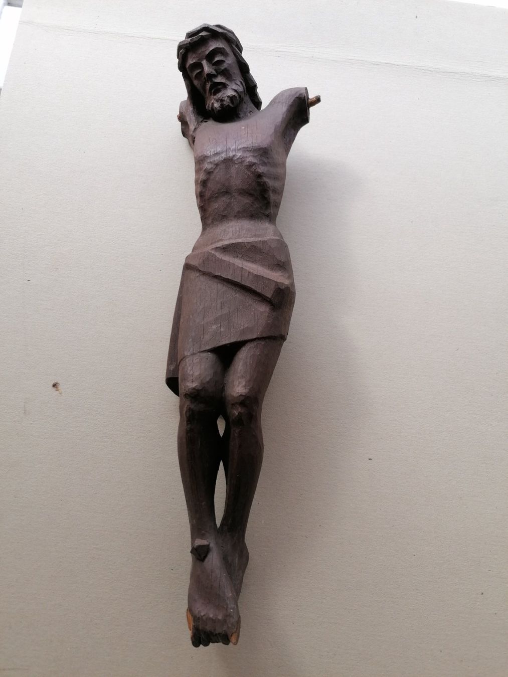 Sculture & Statue: Vecchia statua lignea di Cristo – Usato da Mendrisio venduto da Accamuta
