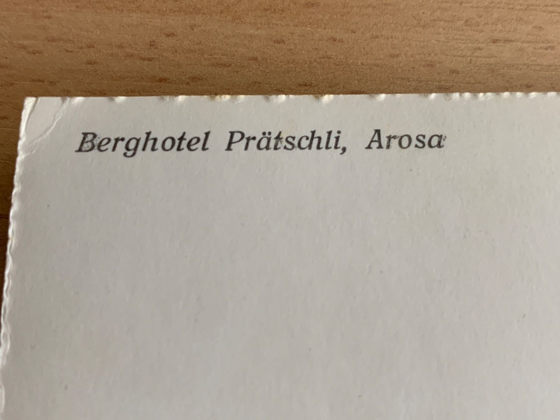 Cartoline postali: ANTIKE ANSICHTSKARTE AROSA********* – Usato da Ibach venduto da lisch3 2
