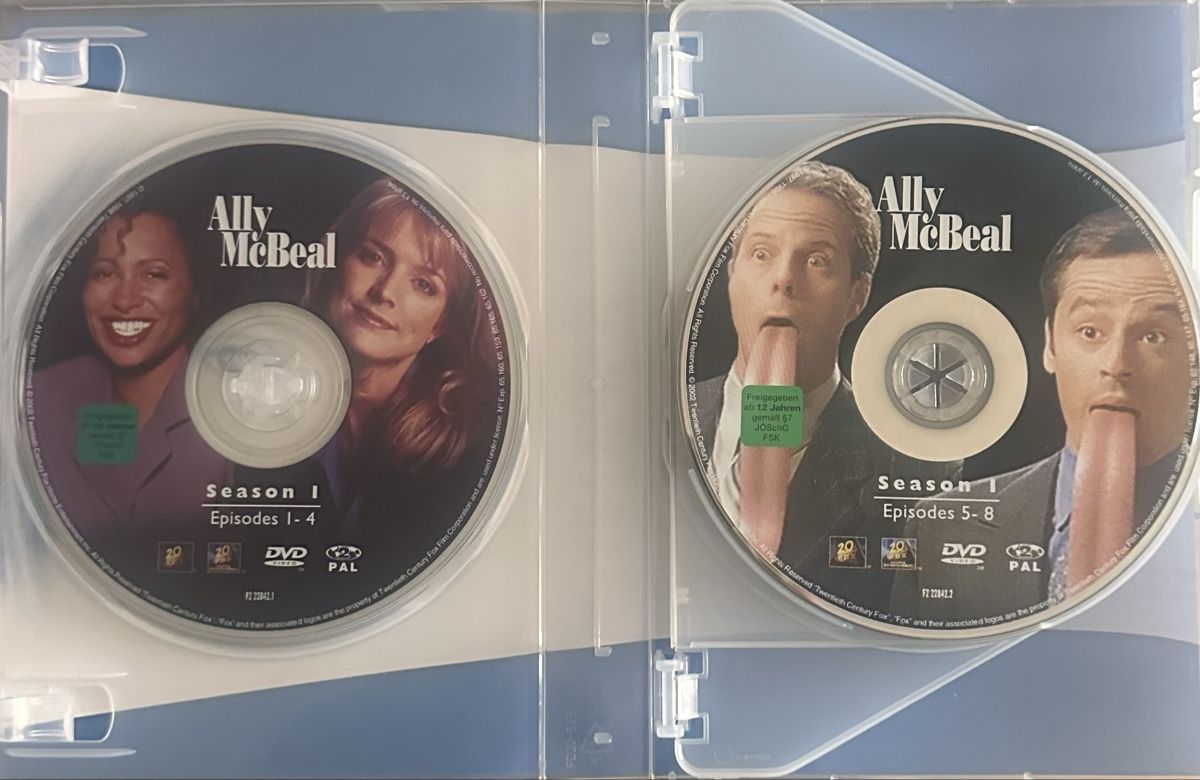 Alle DVDs: Ally McBeal - Season 1 - 6 DVDs – Gebraucht aus Malters von Gustov 2