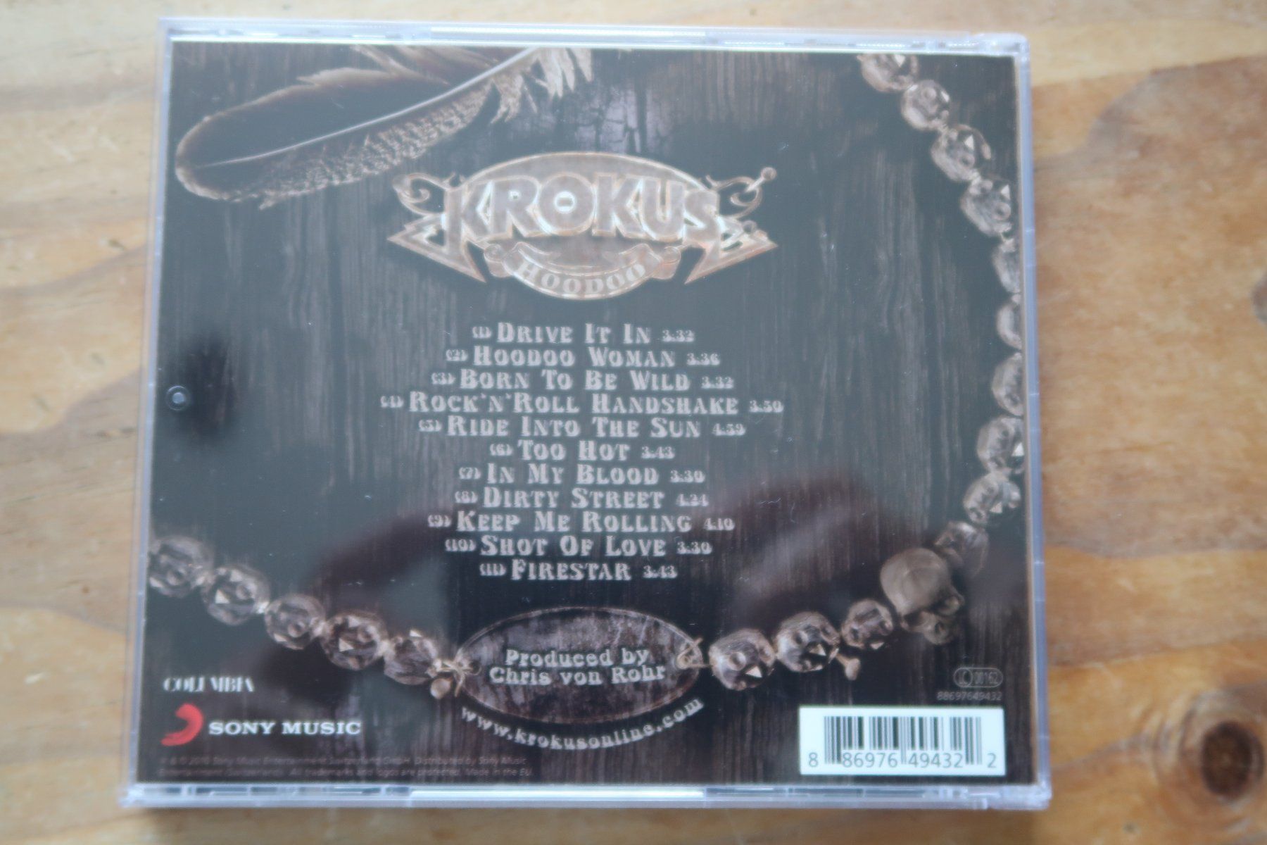 CD: KROKUS - HOODOO mit AUTOGRAMMEN - CD – Usato da Basel venduto da Patiscat 2