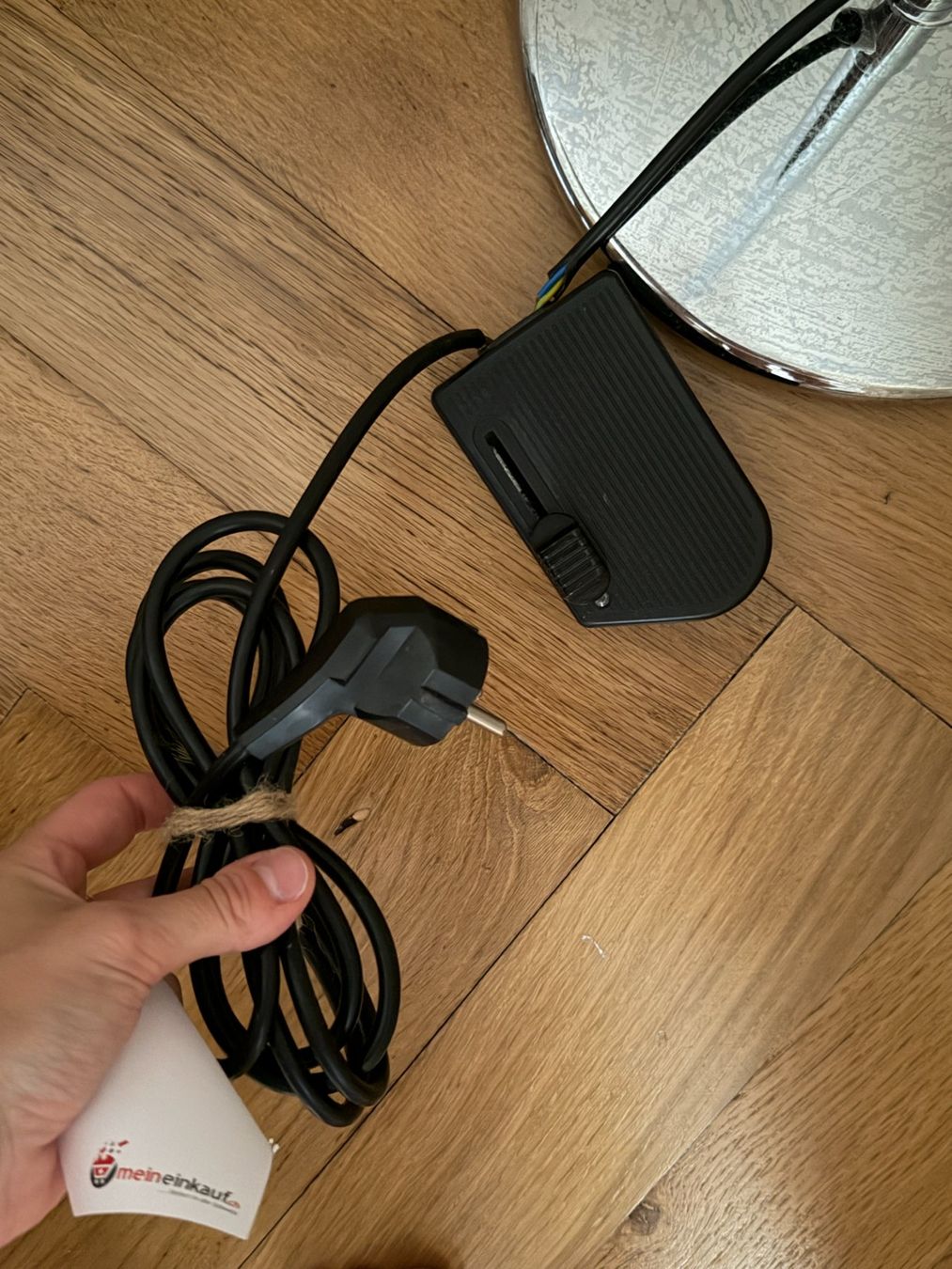 Lampade: Vintage Chromstahl Lampe – Usato da Zürich venduto da goebelclara 1