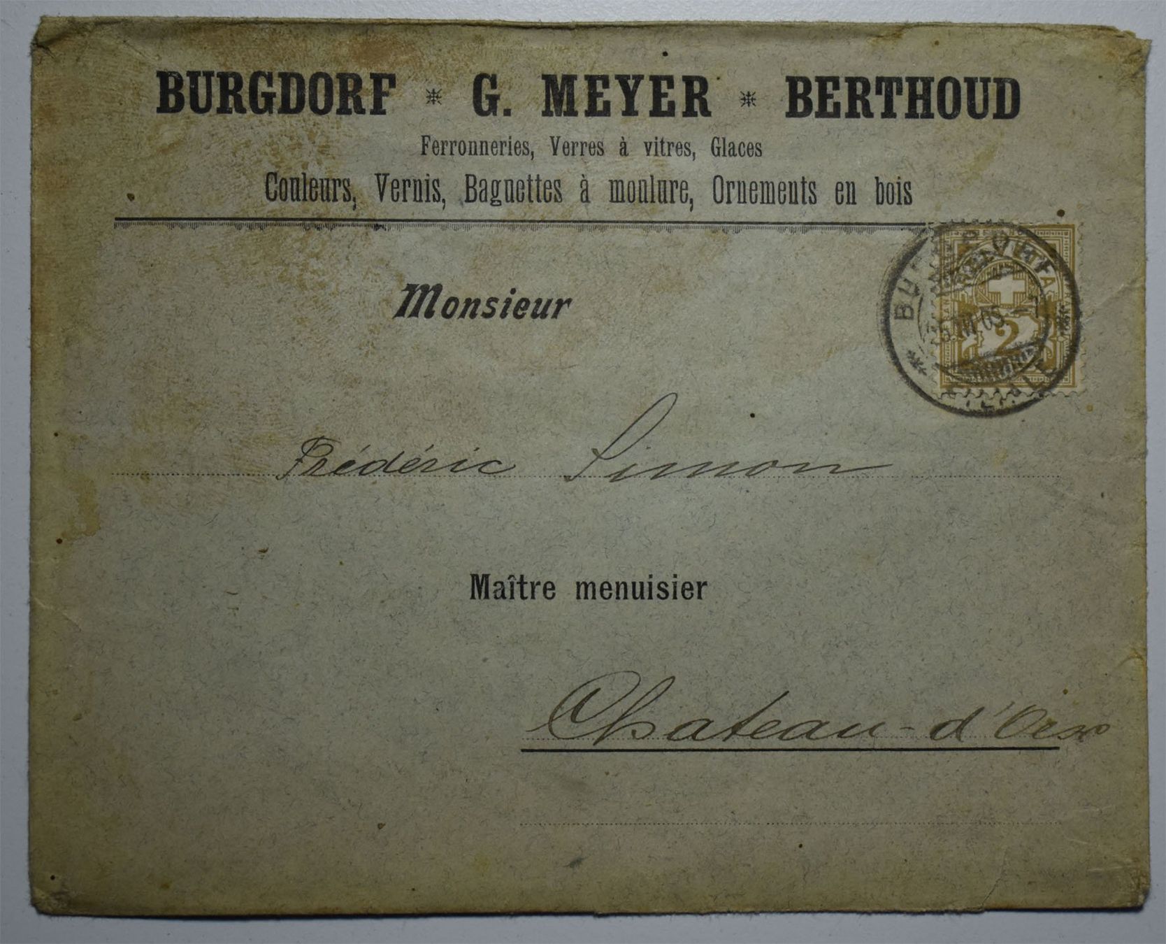 Couverts & Versandtaschen: Lot de lettres anciennes – Gebraucht aus Petit-Lancy von Pimose 1