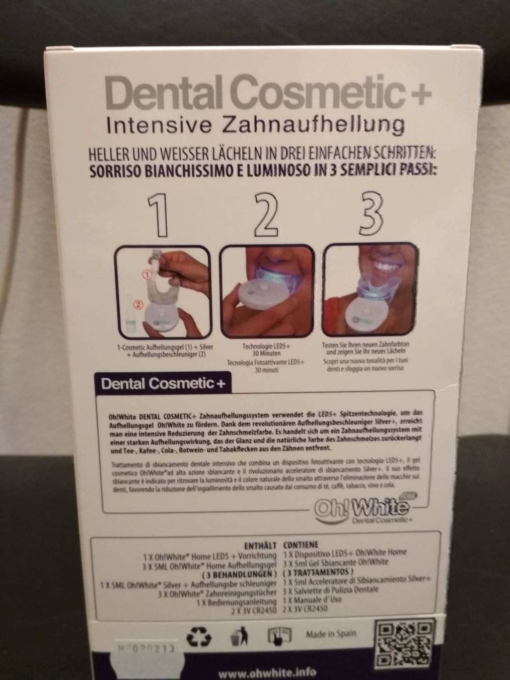 Cura dei denti: Oh!White Intensive Zahnaufhellung – Nuovo e nell'imballaggio originale da Bäch SZ venduto da Swissy46 2