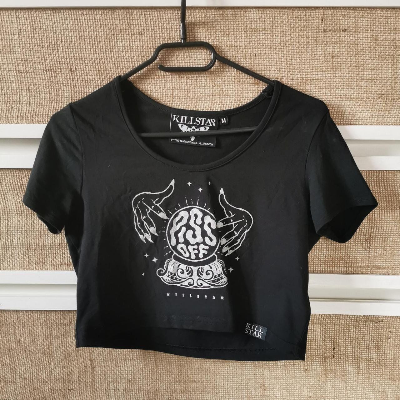 Killstar Top: KILLSTar Statment Crop Top Schwarz – Nuovo (secondo la descrizione) da Ringgenberg BE venduto da Vinyl.Love