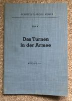 SCHWEIZER ARMEE DAS TURNEN IN DER ARMEE AUSGABE 1954