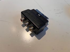SCART-Adapter auf 3x Cinch (RCA)