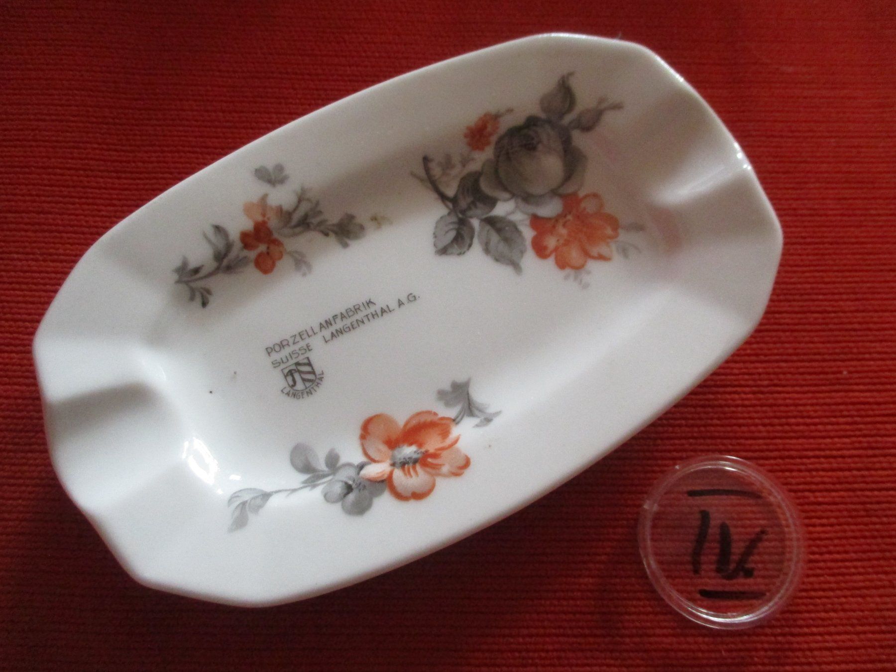 Aschenbecher: Aschenbecher Langenthal 1930 – Gebraucht aus Birsfelden von alles-muss-raus