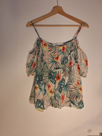 Sommertop - Gr. S - - Off-Shoulder