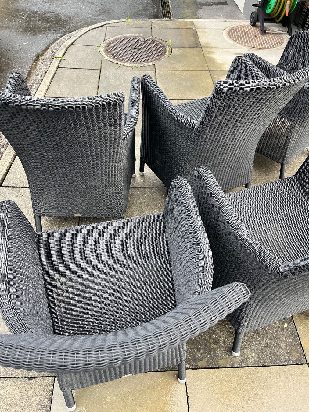 Sedie: 6 Gartenstühle Cane Line Hampsted – Usato da Ebikon venduto da drbest66 7
