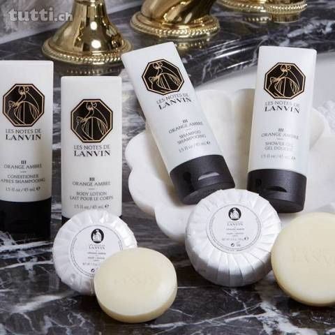 Docce: Perfect gift - LANVIN travel kit – Nuovo e nell'imballaggio originale da Zürich venduto da Alpen209 1