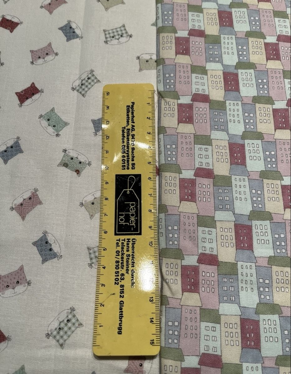 Stoffe: Patchworkstoff 3er Set mit Katze – Neu (gemäss Beschreibung) aus Seuzach von KreativmitStoff 4