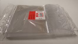 45 Plastikmesser transparent, 185mm (Insgesamt 68 Packungen)