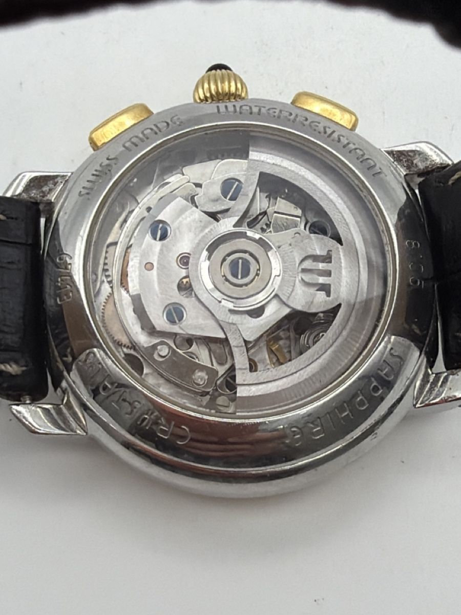 Maurice Lacroix Montres: Maurice Lacroix Masterpiece Chronograph Automatic Ref. 67413 – D'occasion à zürich par bijouteriegossauer 6