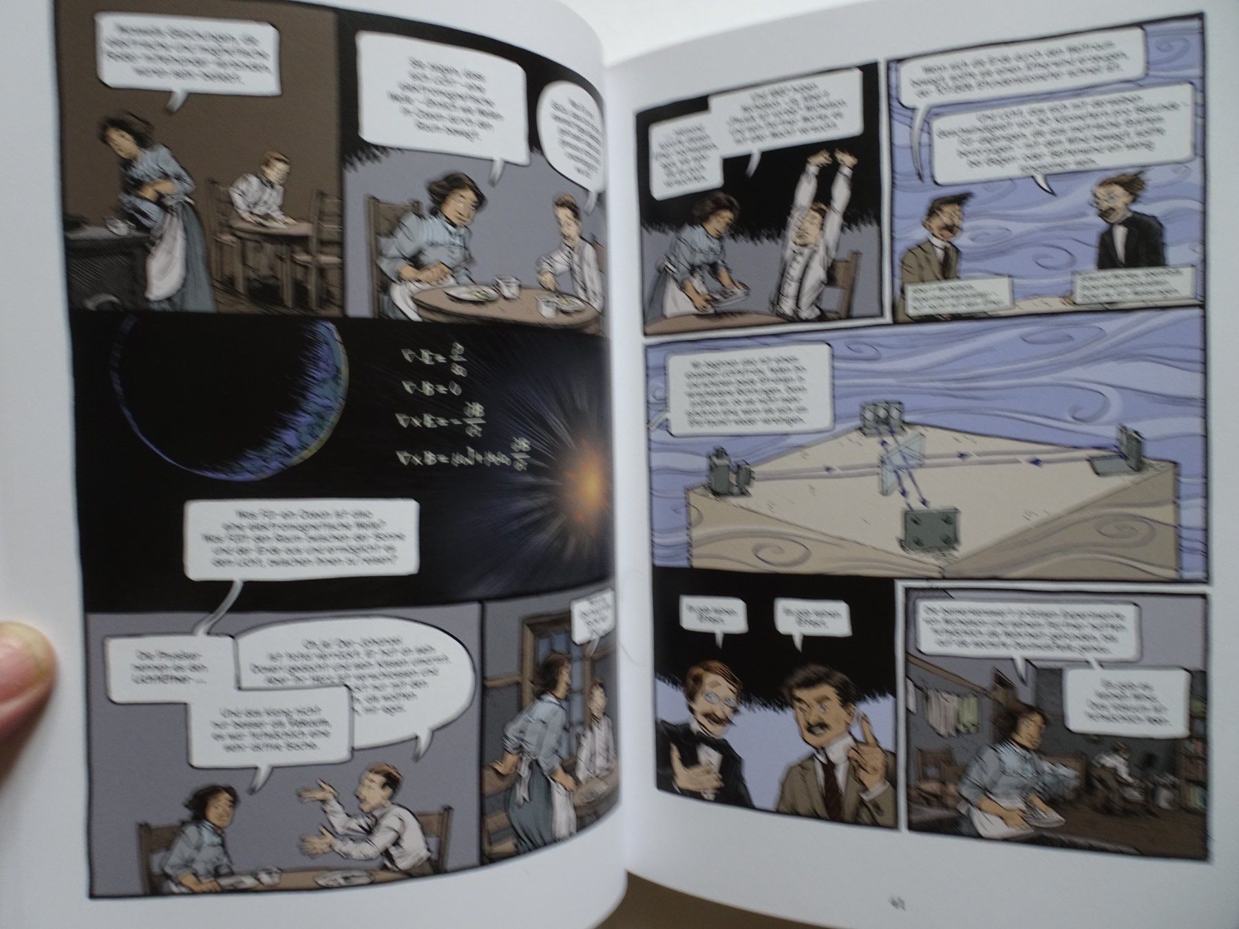 Comics: Einstein Graphic Novel Biografie  Ottaviani & Dye – Gebraucht aus Schönenwerd von schnitzunddrunter 6