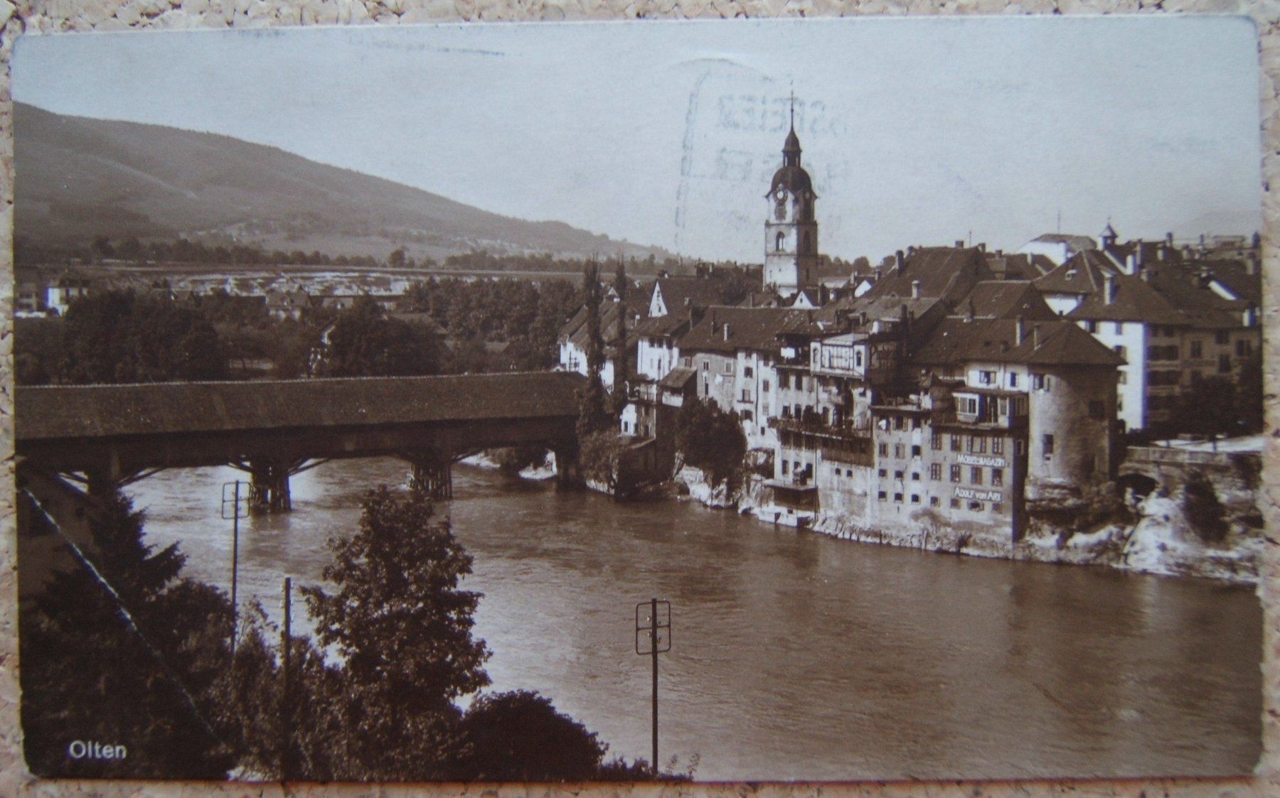 Cartoline postali: FOTO-AK OLTEN 1923 – Usato da Brunnen venduto da Nonne04