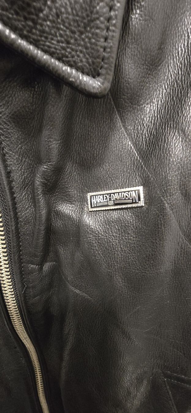 Levi's Giacche: Lederjacke Harley-Davidson Herren Schwarz Grösse L 52 – Usato da Egerkingen venduto da bea_rxm7 2