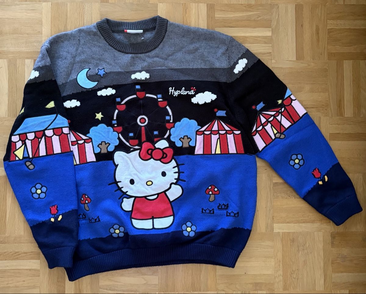 Maglioni & Felpe: Pull-over Hypland Hello Kitty multicolore taille L – Usato da Chêne Bourg venduto da paleios22 1