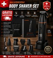 MAXGROOM 4-in-1 Body Trimmer IPX6 Akku Herren USB