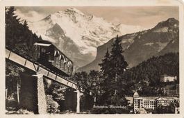 Interlaken (BE) Harderbahn Standseilbahn