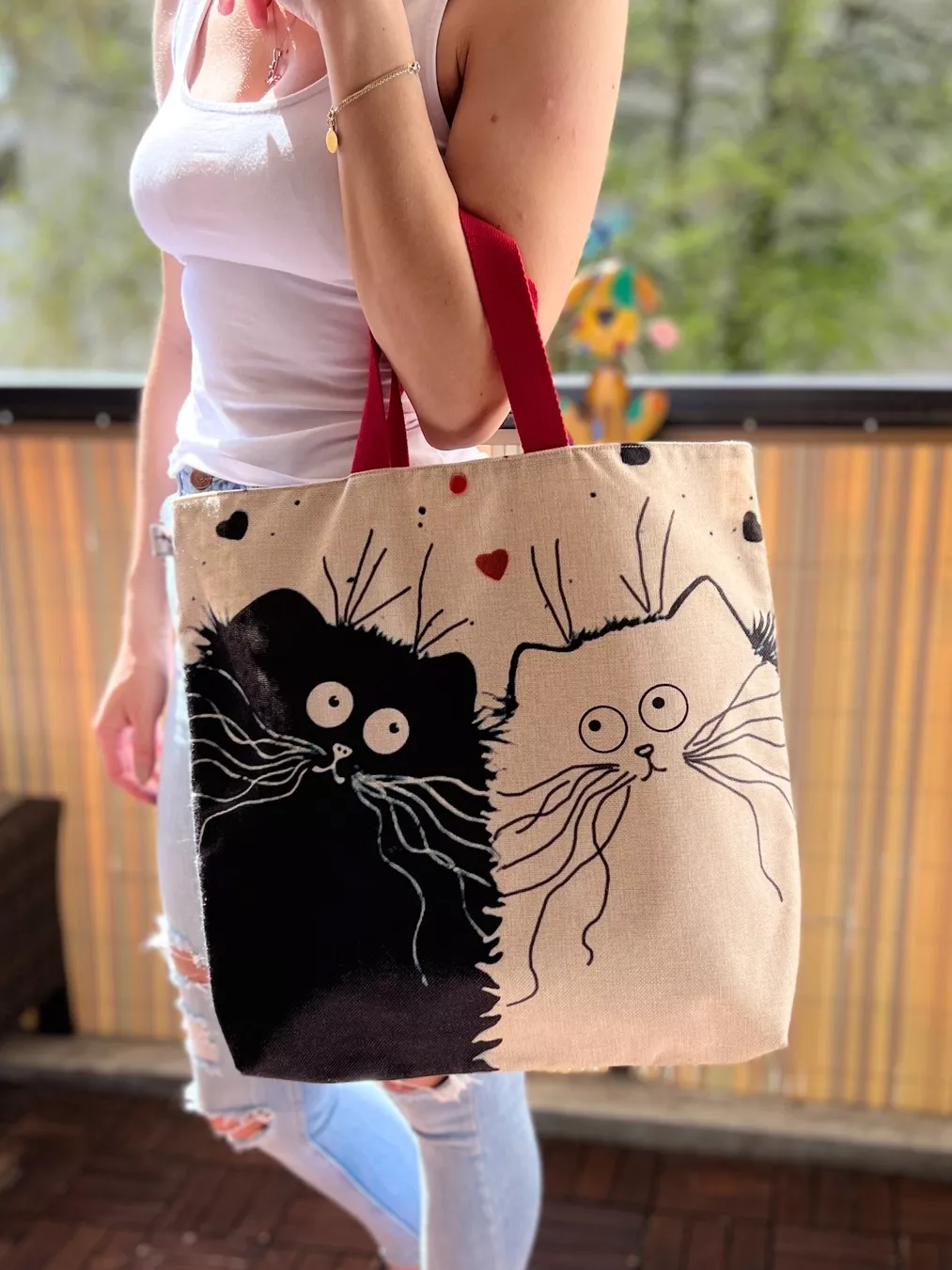 Taschen: Tote bag "Chat" – Neu (gemäss Beschreibung) aus Bernex von isa_c5fr 1