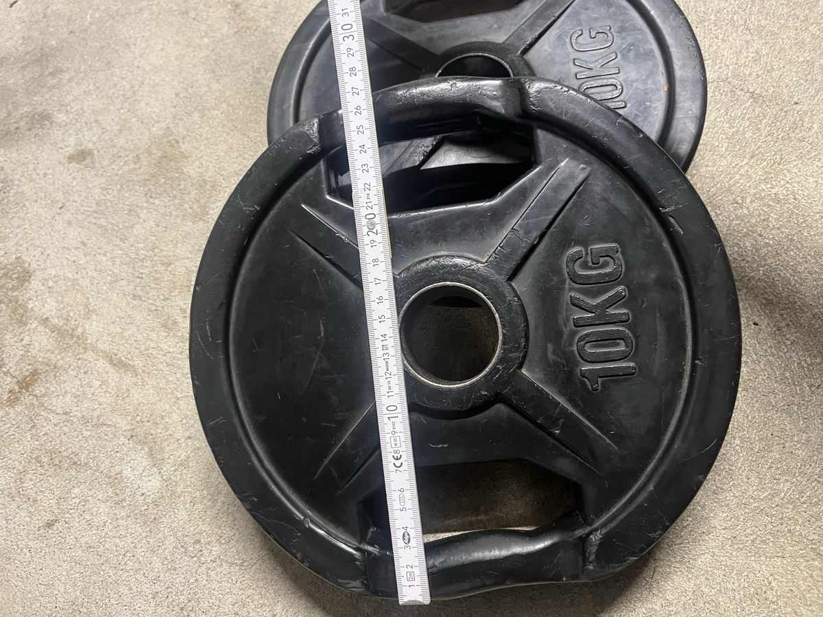 Hanteln & Gewichte: 2x 10kg Hantelscheiben 51mm – Gebraucht aus Würenlos von KLG_3TBs 6