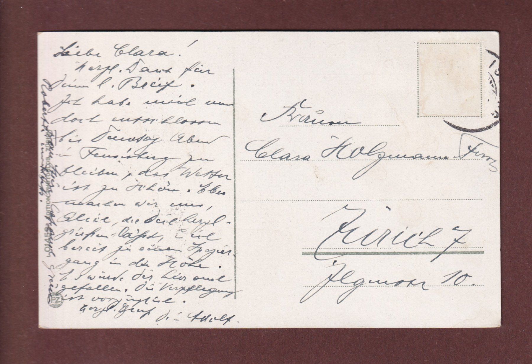 Cartoline postali: FEUSISBERG - Blick auf Zürichsee – Usato da Pully venduto da nicecards-shop 1