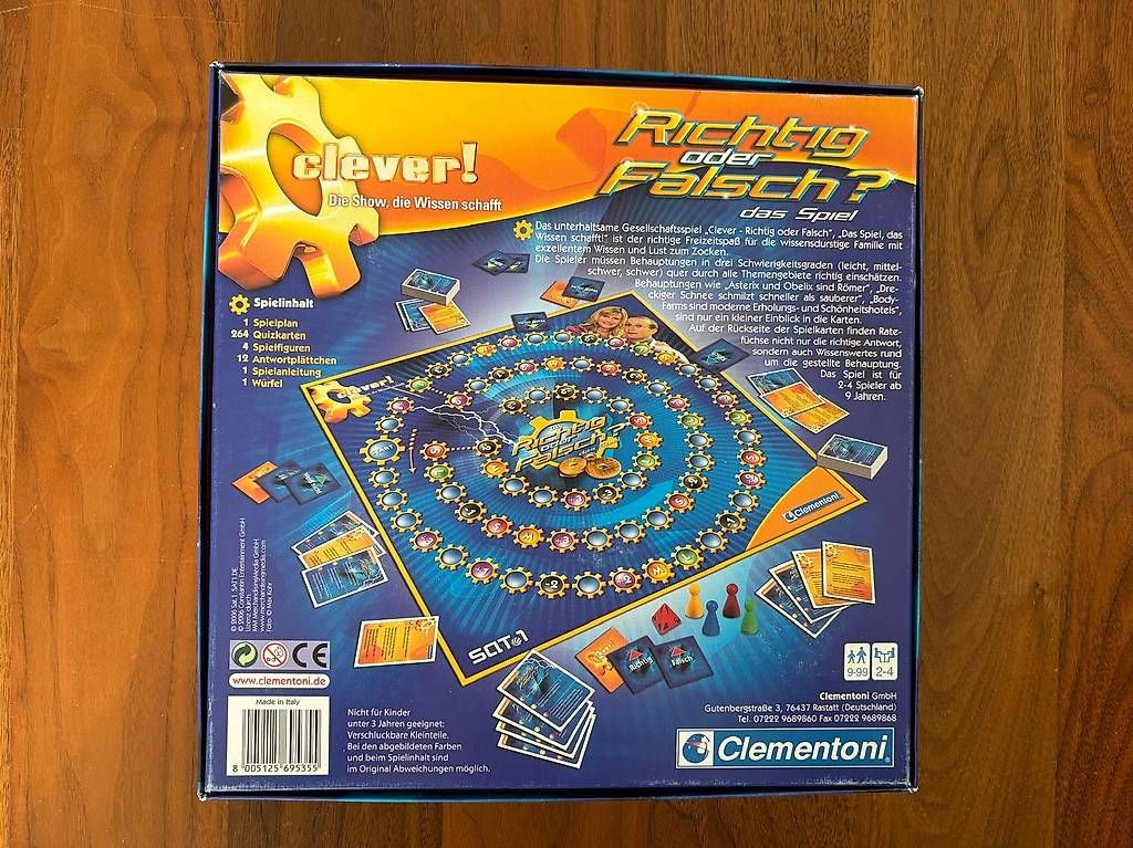 Spiele: Clever! Richtig oder falsch - das Spiel – Gebraucht aus Stans von Papaya6370 1