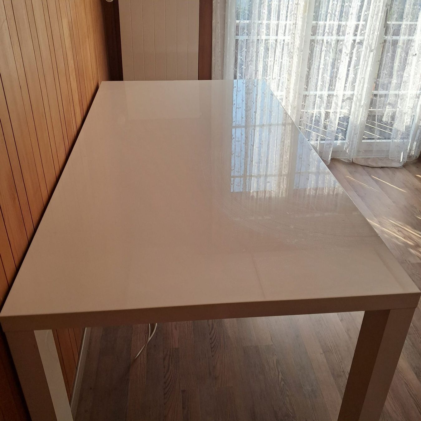 Tische: Massiver weisser Tisch 180 x 90 cm – Gebraucht aus Wiesenberg von Naragarth 1