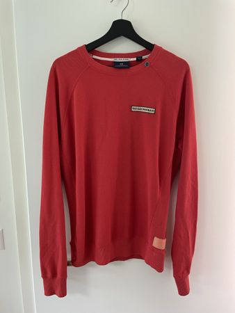 Roter Scotch & Soda Pullover Grösse S