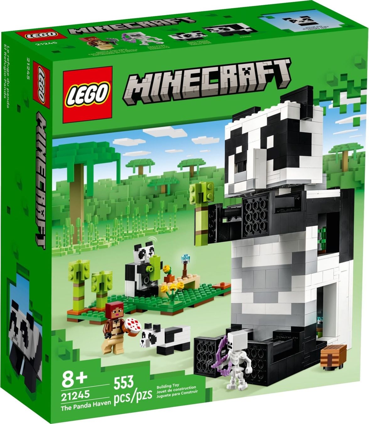 Lego Kit di costruzioni: Lego Minecraft 21245 Das Pandahaus – Nuovo e nell'imballaggio originale da Nidau venduto da goodone21