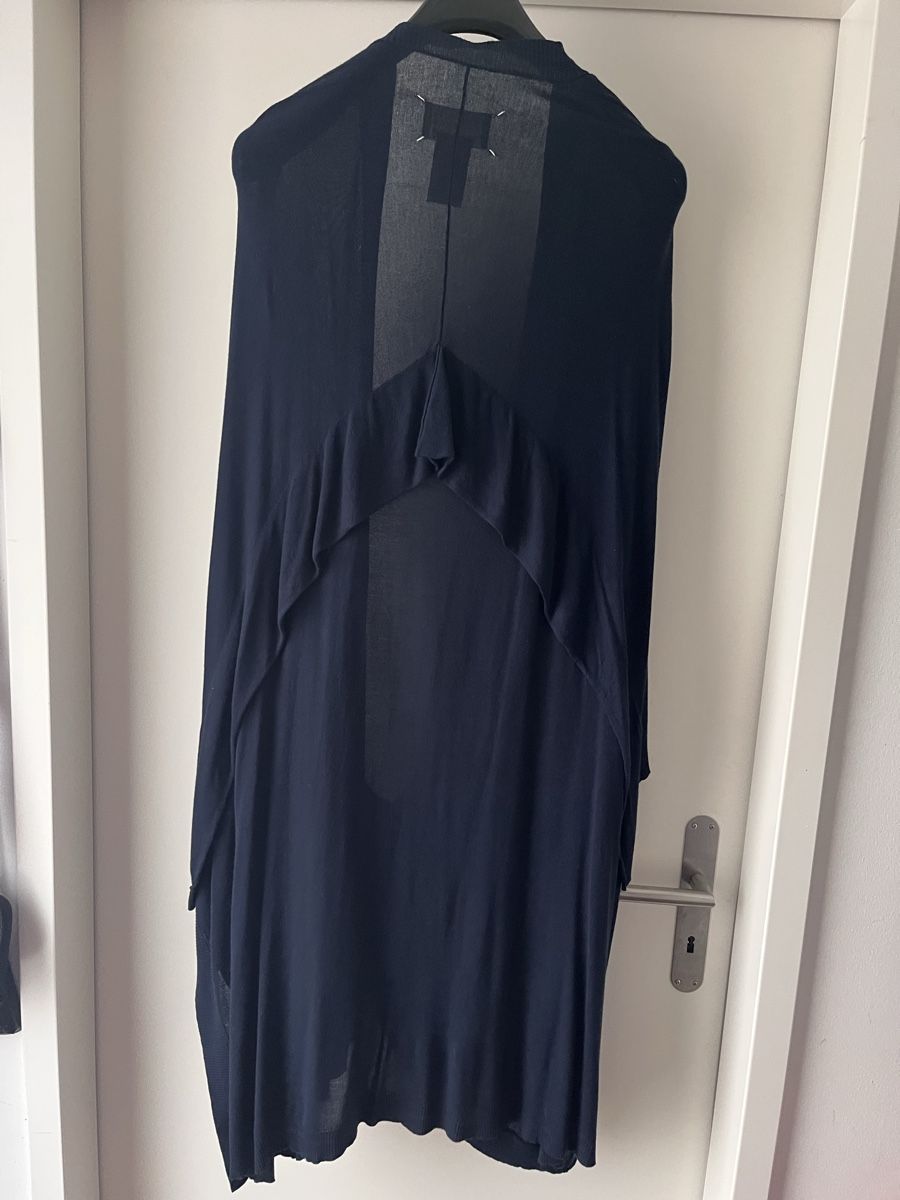 Maison Margiela Maglioni & Felpe: Maison Margiela maille drapée, cardigan bleu marine. – Nuovo (secondo la descrizione) da Zürich venduto da ivi_aka_d 2