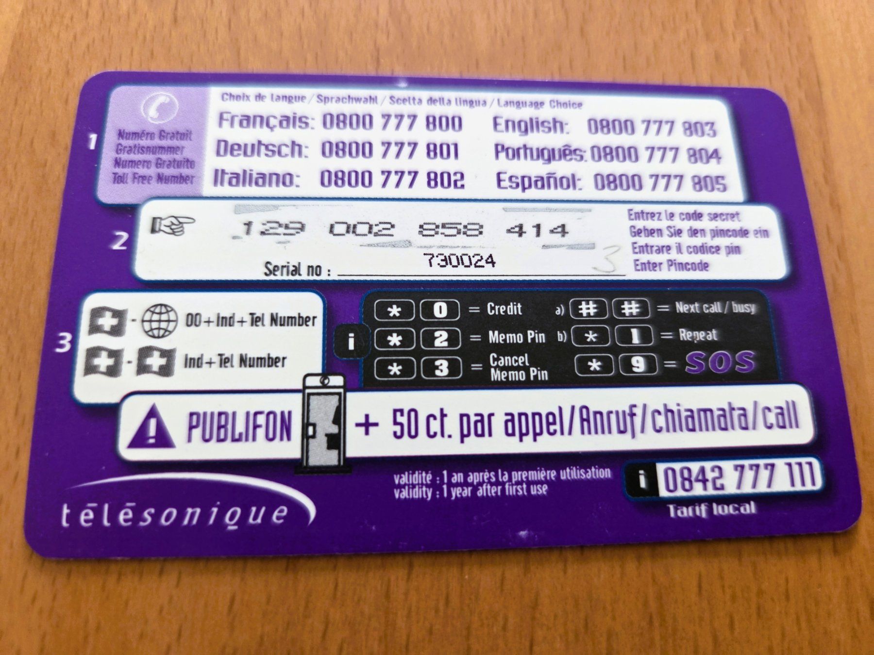 Schede telefoniche: PREPAID - SCHWEIZ – Usato da Brüttisellen venduto da Nighttrain 1