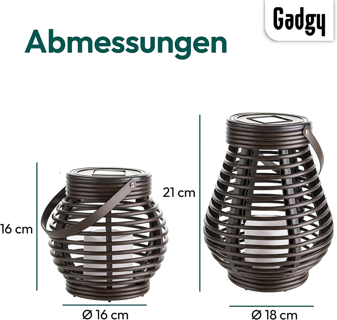 Lampade: Solarlampen - 2er Set – Nuovo e nell'imballaggio originale da Nuglar venduto da SaleRitter 6