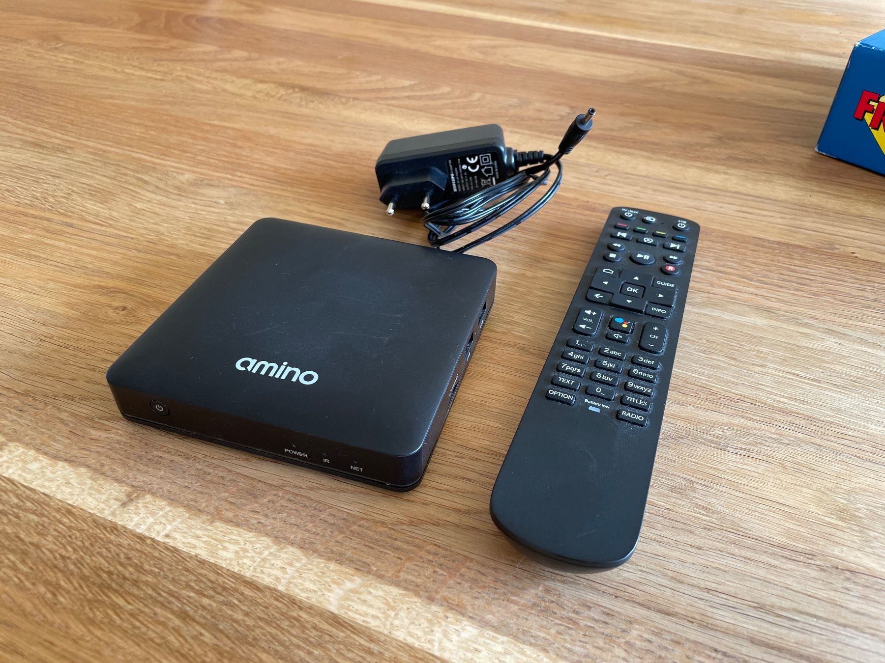 Multimediaplayer & Streamer: Android TV Box Amino Amigo 7X V2 – Gebraucht aus Wil SG von