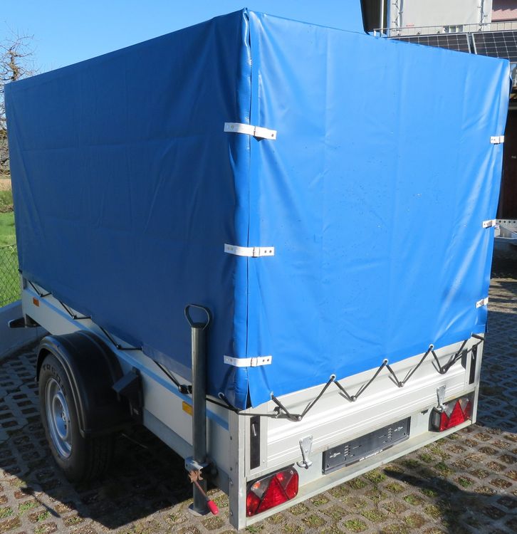 Sachentransportanhänger Humbaur H13K Brücke m.Verdeck ab MFK 2