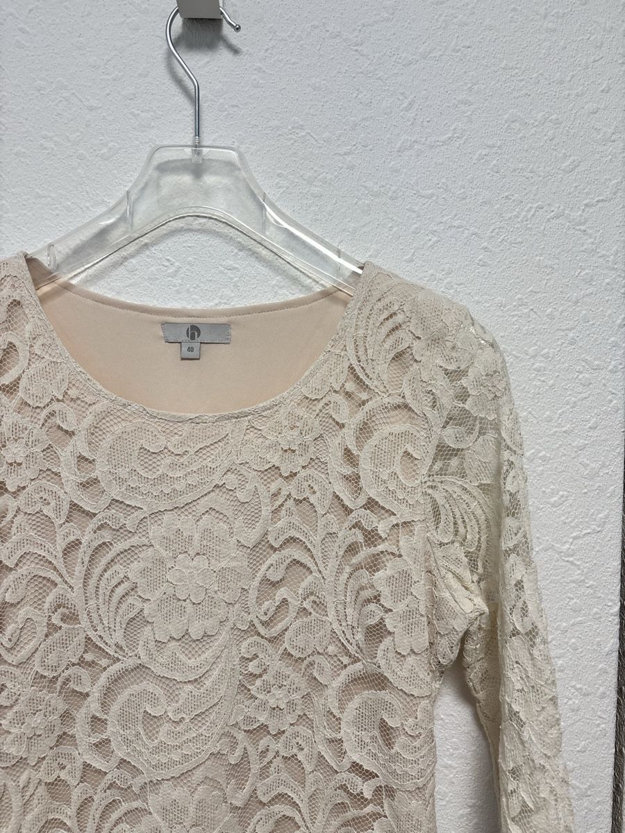 Kleider: H Kleid hautfarbene Spitze Gr. 40 – Gebraucht aus Bottmingen von ana_5hrv 2