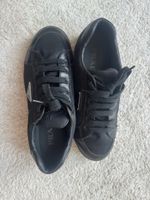 Used Black Prada Sneakers, Size 41, Great Condition!