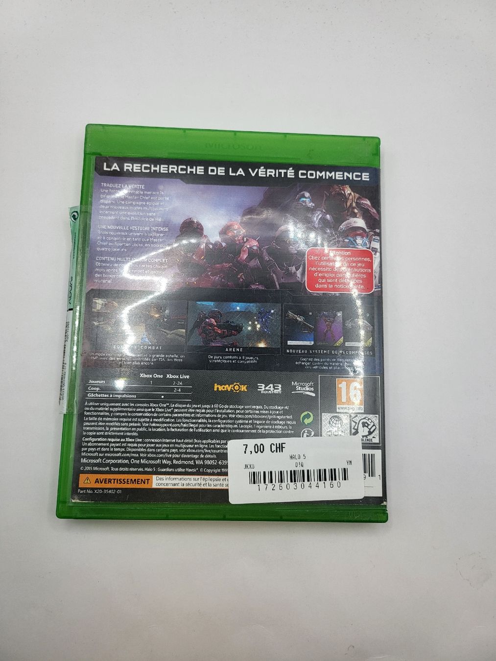 Spiele: Halo 5: Guardians sur Xbox One  – Gebraucht aus Lausanne von CashngoLausanne 1