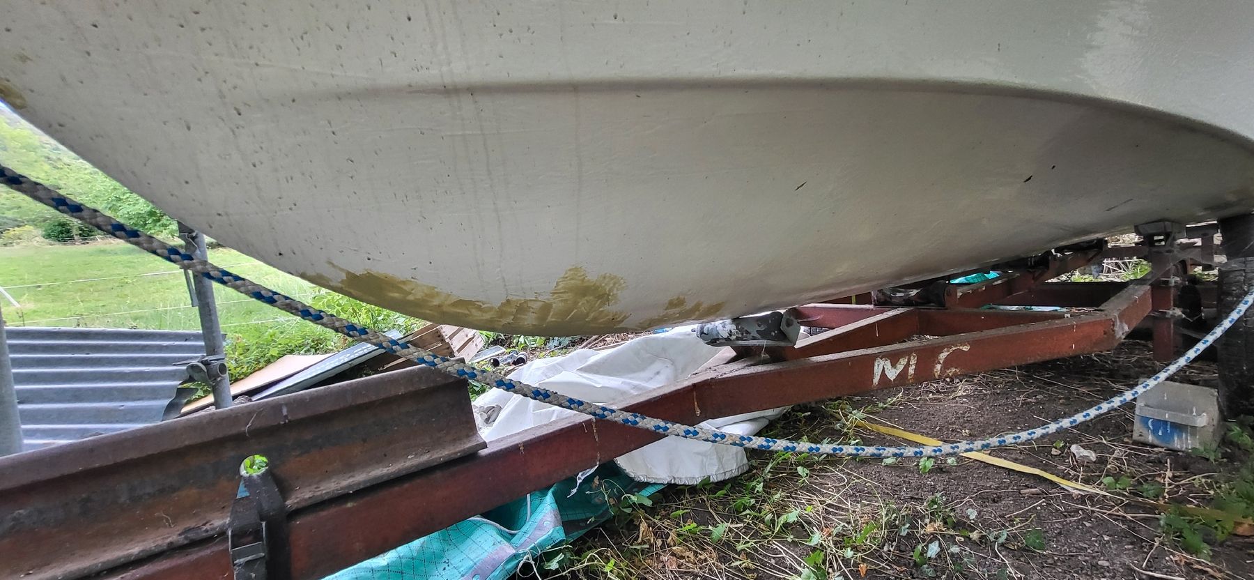 Barche: Bateau sur remorque à restaurer – Usato da Rennaz venduto da pyrostyle 7